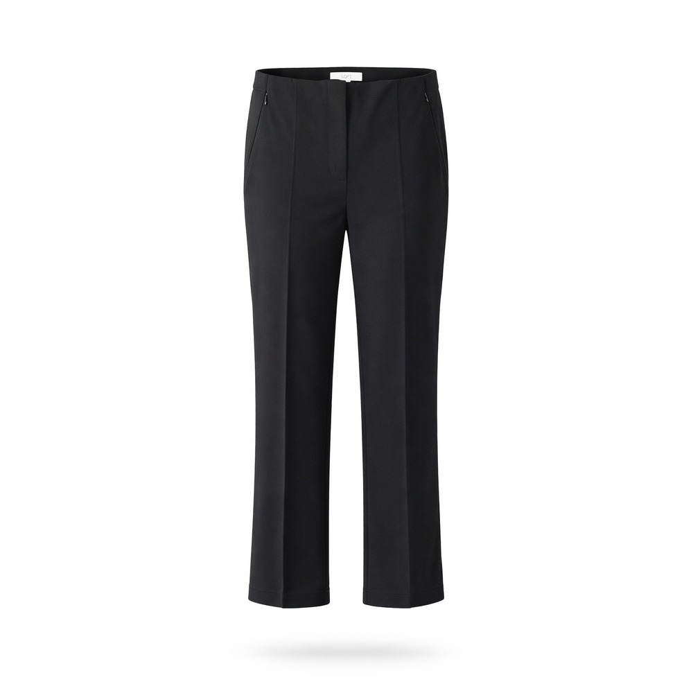 LOFT Ponte Straight Pants XL Black NWT Office Siren Minimalist Workwear